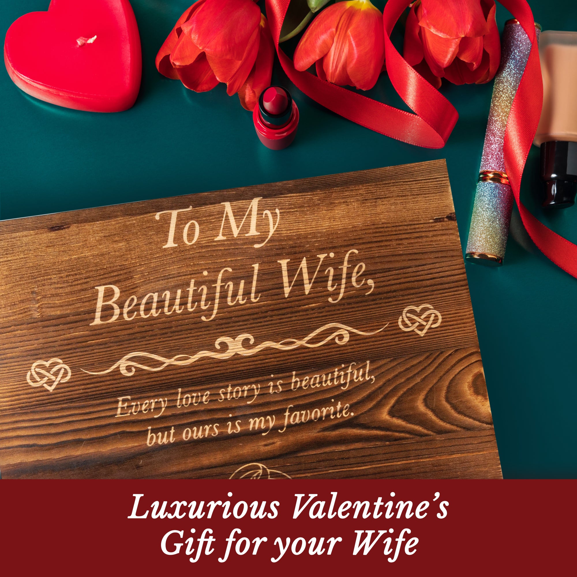 The Perfect Gift For Your Wife- "To My Beautiful Wife" Gift Set
