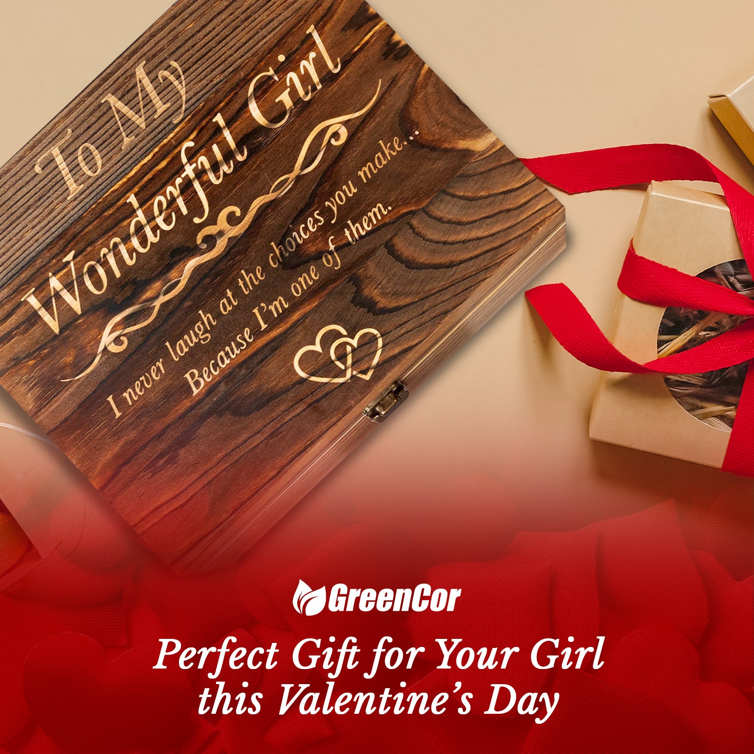 The Perfect Gift for Your Girl 'To My Wonderful Girl' Wine Tumbler Gift Set